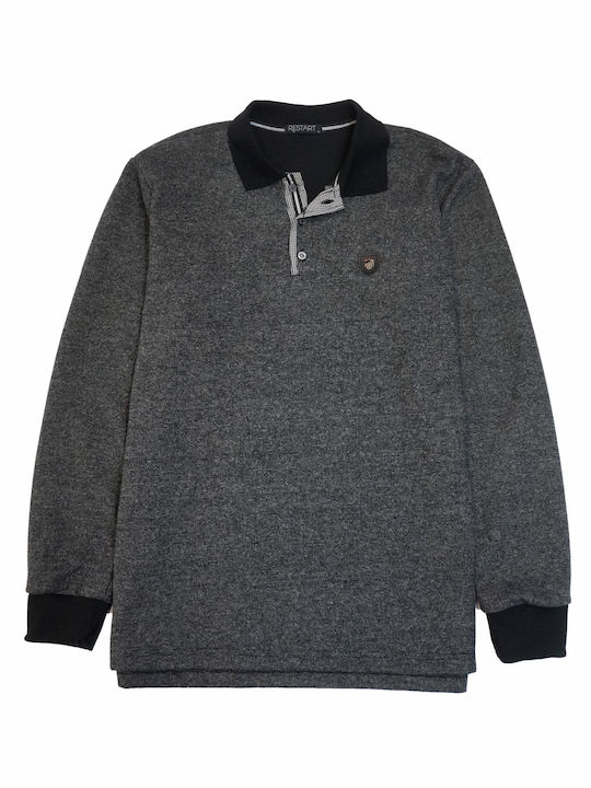 MEN'S POLO RESTART 2421 GREY