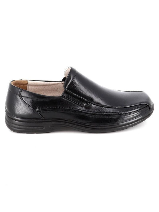 B-Soft Ανδρικά Loafers σε Μαύρο Χρώμα