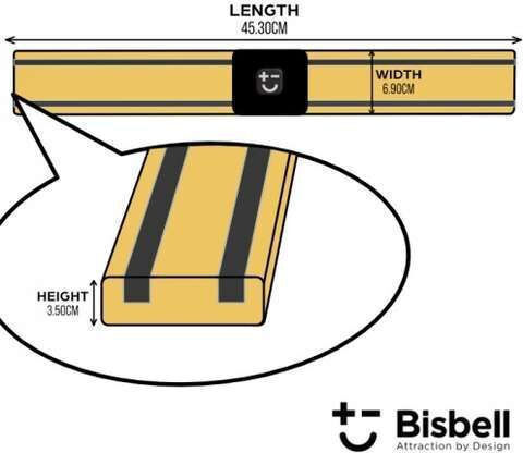 Bisbell Μαγνητική Βάση Μαχαιριών Bamboo