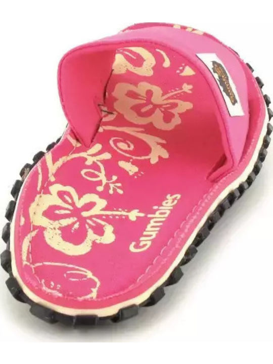 Women's Flip Flops in Fuchsia Color