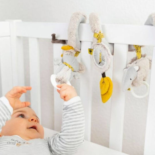 Fehn Spiral Toy for Crib and Stroller with Mirror