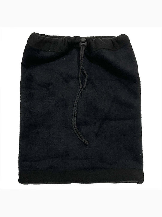 Ανδρικό Κασκόλ Λαιμού Fleece Μαύρο