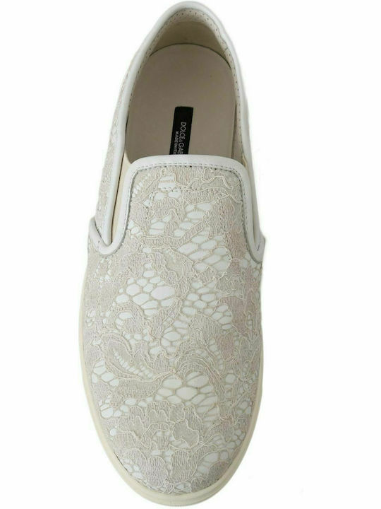 Women's Slip-On Leather White CK0028 AR306 80001