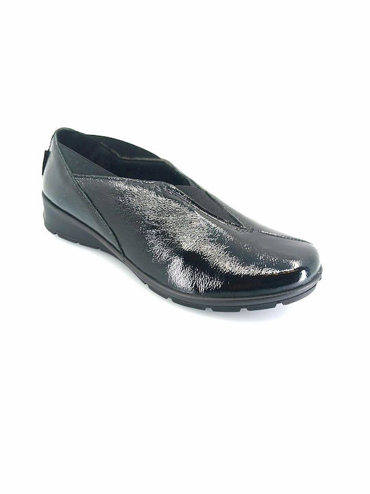 Imac Anatomisch Damen Slip-Ons Patent leather Black