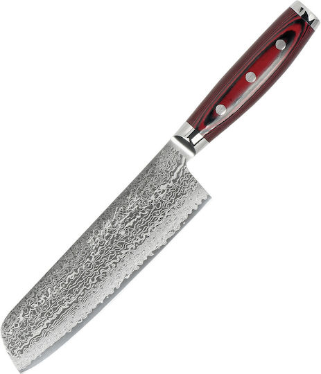 Yaxell Super Gou Нож Nakiri от Дамаска Стомана 18см