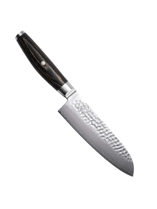 Yaxell Ketu Μαχαίρι Santoku από Ανοξείδωτο Ατσάλι 16.5cm