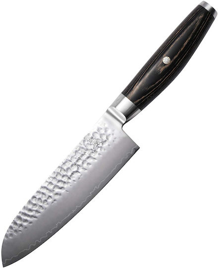 Yaxell Ketu Knife Santoku from Stainless Steel 16.5cm