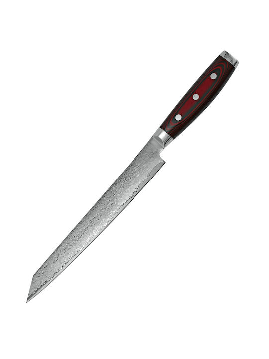 Yaxell Souper Gou Knife Meat from Damascus Steel 23cm