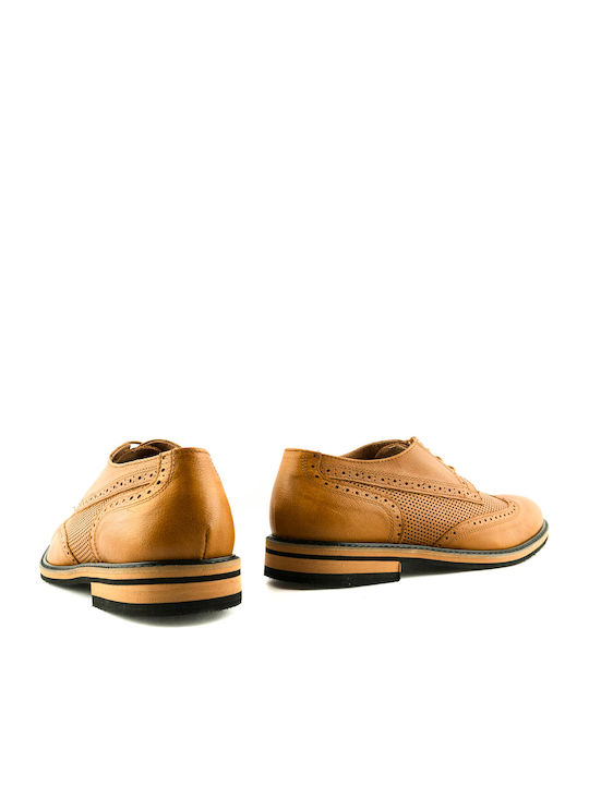 Δερμάτινα Ανδρικά Oxfords Ταμπά