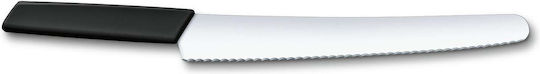 Victorinox Swiss Modern Нож Хляб от Неръждаема Стомана Черно 26см