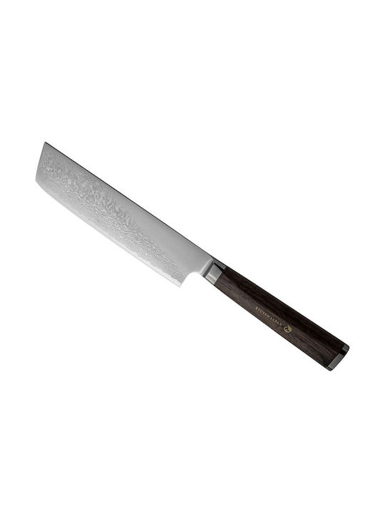 Ryusen Prever Messer Nakiri aus Damaststahl 17.5cm
