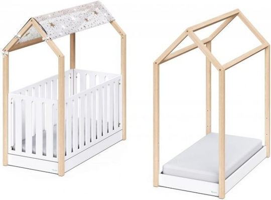 Casababy Трансформираща Люлка Montessori La Maison Бяла