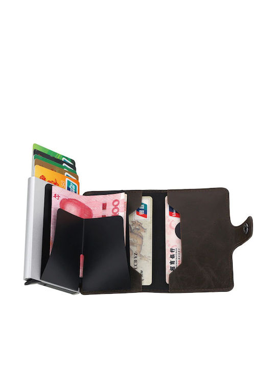 Men's Wallet Cards with RFID Blue