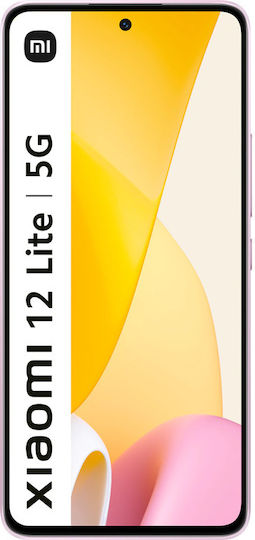 Xiaomi 12 Lite 5G Dual SIM (8GB/256GB) Pink