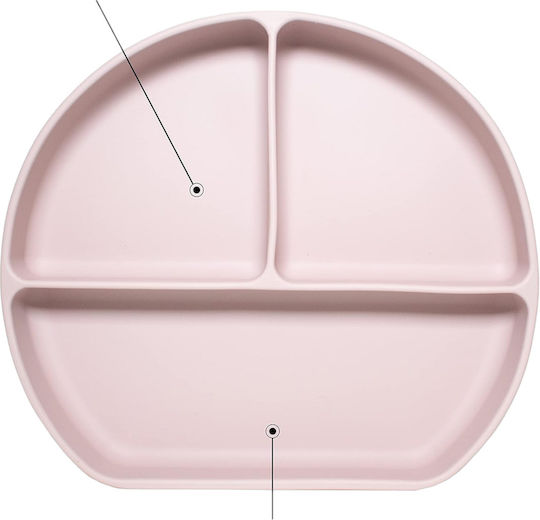Queen Mother Set De Hrană Din Silicon Cu Bază Antiderapantă Portocalie 6 Piese Pentru 6+ Luni