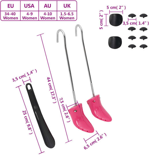 vidaXL Schuhformer für Lederschuhe