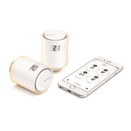 Netatmo Electronic Thermostatic Radiator Valve with Wi-Fi for Radiator Body 1pcs