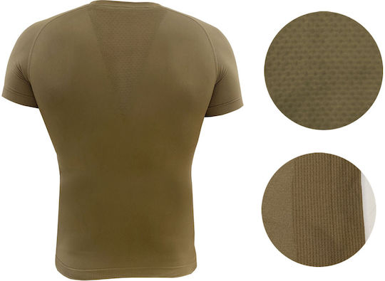 ELVE Short Sleeve T-shirt Khaki