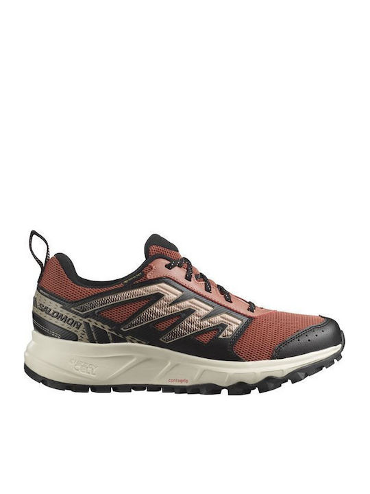 Salomon Wander Gtx Γυναικεία Ορειβατικά Gore-Tex Ροζ