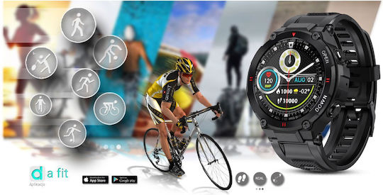 Giewont 430-1 Smartwatch (Negru)