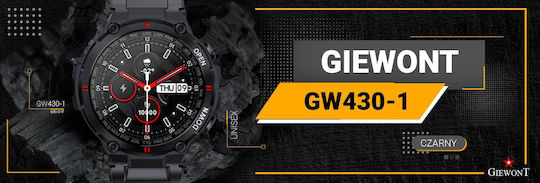 Giewont 430-1 Smartwatch (Negru)