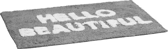 Viosarp Bath Mat Cotton Hello Beautiful 50x70cm (Various Colors)