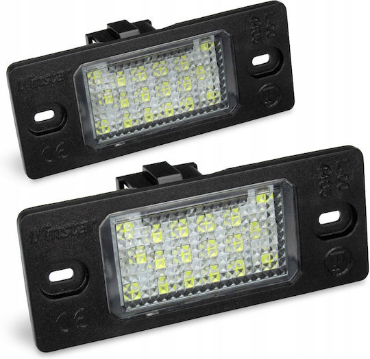 AutoTune Φώτα Πινακίδας Led 2W για Mercedes-Benz V Volkswagen Golf