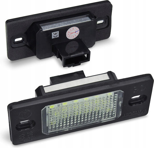 AutoTune Φώτα Πινακίδας Led 2W για Mercedes-Benz V Volkswagen Golf