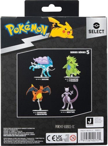 Jazwares Pokemon: Select - Mewtwo Sammelbare Figuren 15cm
