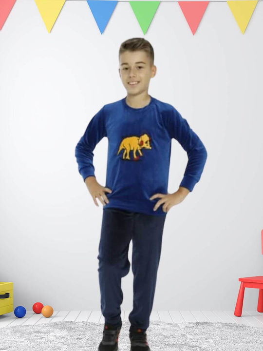 Senses Детска пижама Зимна Blue