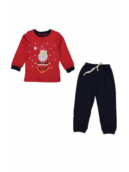 Supermini Kids Pyjamas Winter Cotton red