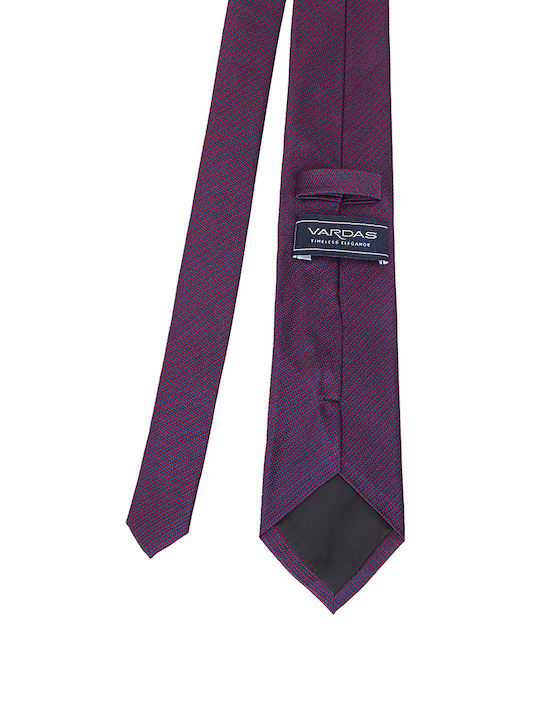 Vardas Men's Tie Silk Printed in Red Color