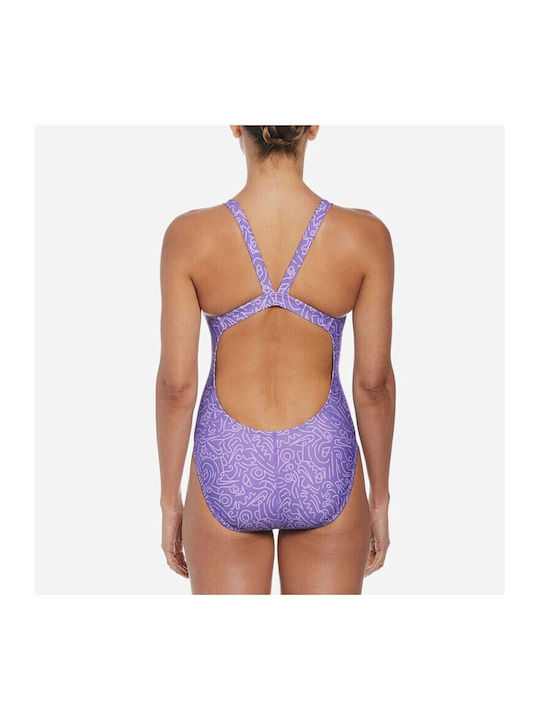 Hydrastrong Costum De Baie Întreg Lila