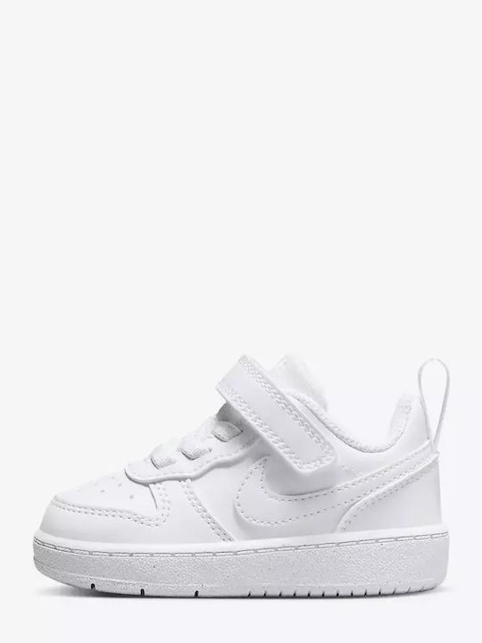Court Borough Low Recraft Παιδικά Sneakers με Σκρατς Λευκά