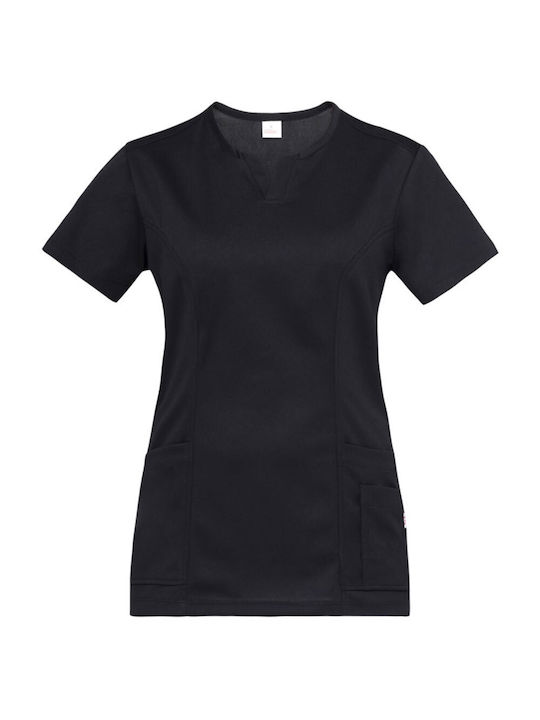 Giblor's Women's Blouse Short Sleeve black