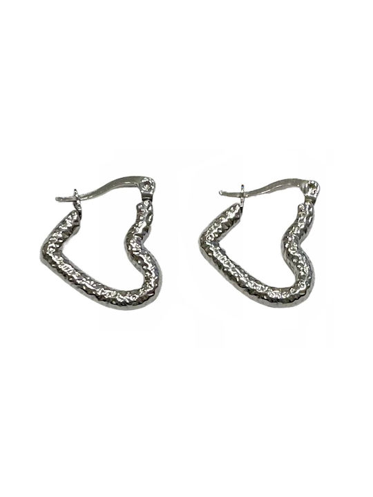 Tatu Moyo Earrings Hoops made of Steel