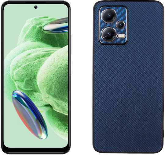 Volte-Tel Carbon Lift Back Cover Σιλικόνης Μπλε (Redmi Note 12 5G)