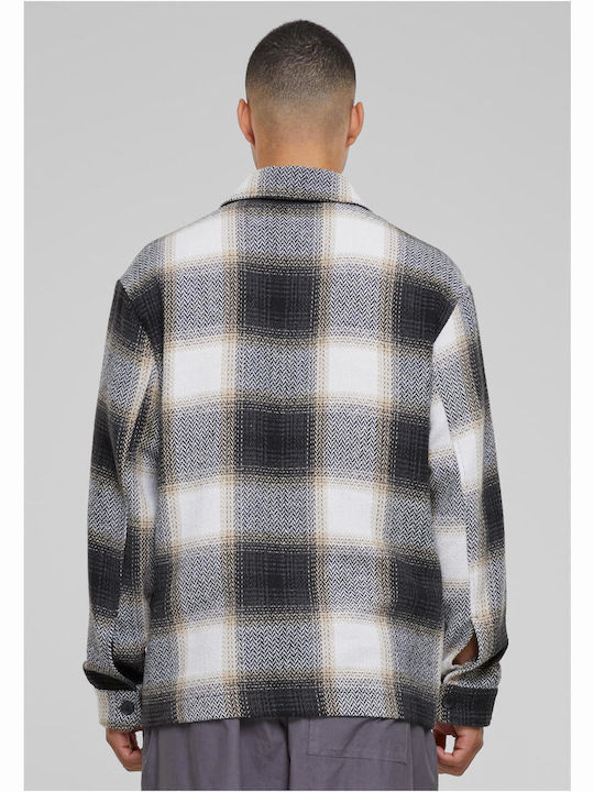 Дълъг Ръкав Overshirt Wetsand/Black