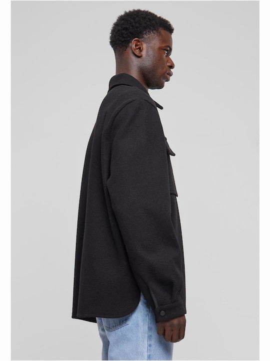 Overshirt Long-sleeved Shirt Black