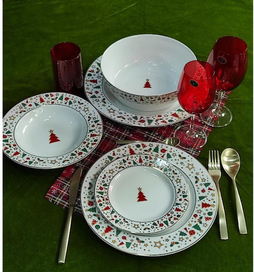 Christinholm White Porcelain Dinnerware Set 20pcs