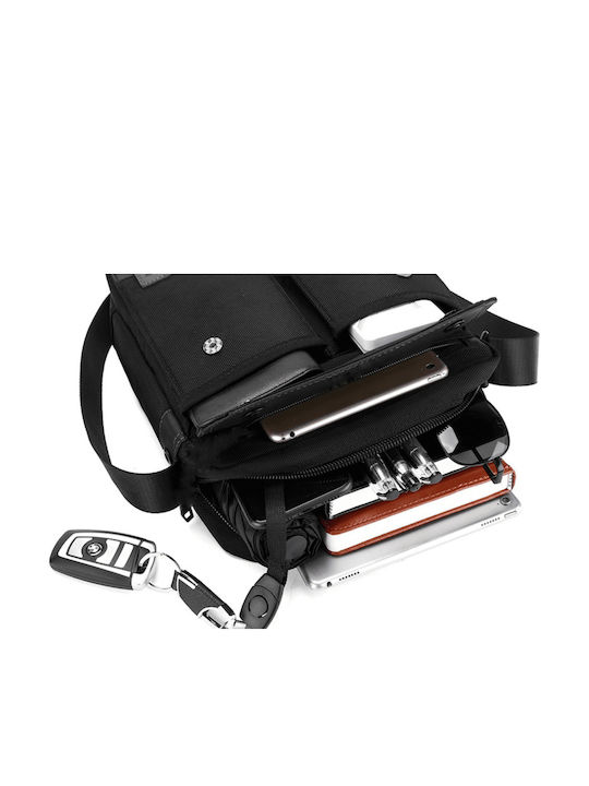 Herrentasche Schulter / Crossbody Schwarz