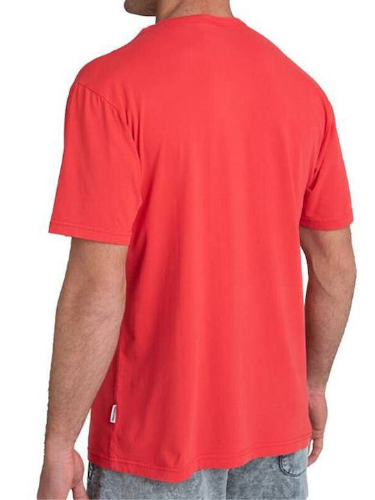 Franklin & Marshall Men's Short Sleeve Blouse RED