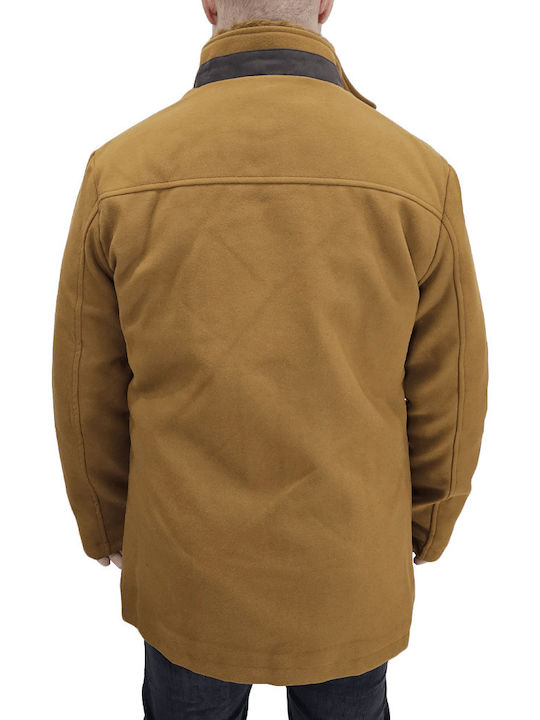 Freeman Clothing Herren Mantel Camel.