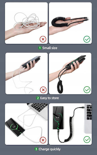 Mcdodo Geflochtenes USB 2.0 Kabel USB-C männlich - USB-C 60W PD Schwarz 1,8 m CA-7860