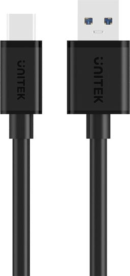 Unitek USB 3.0 Cable USB-C Male - USB-A Black 1m