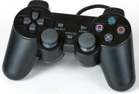 Dualshock 2 Verkabelt Gamepad Schwarz