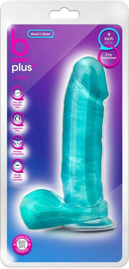 Blush Dildo realist Cu ventuză Transparent 23cm
