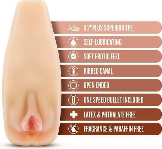 Blush Masturbator Vagina με Δόνηση