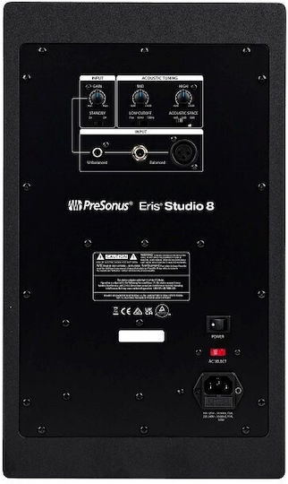 Presonus Eris Studio 8 Ηχείo Studio Monitor 8" 140W (Τεμάχιο) Μαύρο