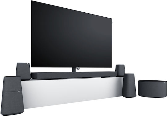 Loewe Σετ Ηχείων Home Cinema 5.1.2 Home Cinema Set 531 1160W Ενσωματωμένο WiFi Dolby Atmos Black με Ασύρματα Ηχεία